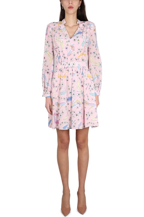 Boutique Moschino Dresses for Women Boutique Moschino "heels And Flowers" Dress