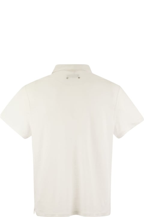 Vilebrequin Topwear for Men Vilebrequin Short-sleeved Linen Polo Shirt