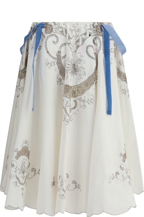 Ella Clothing for Women Ella Cotton Midi Skirt
