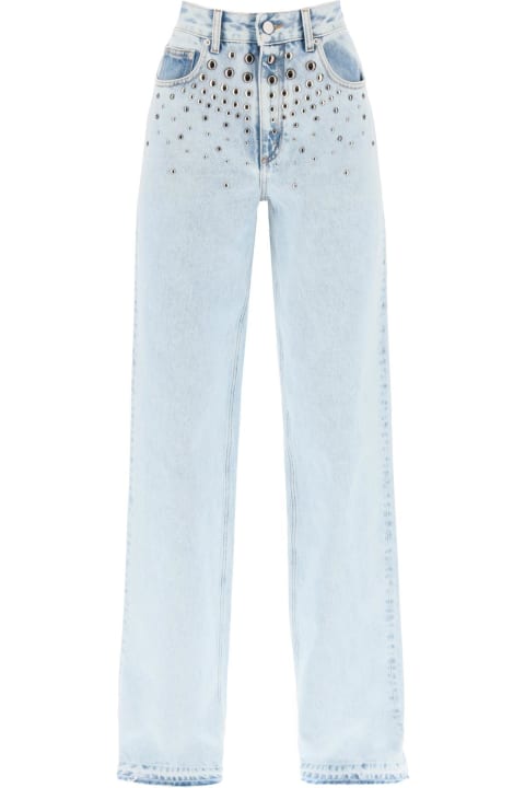 ウィメンズ Alessandra Richのデニム Alessandra Rich Jeans With Studs