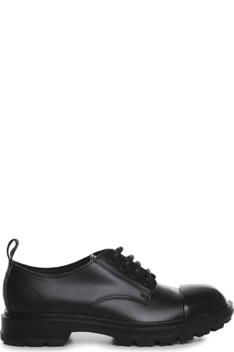 Smooth Leather Derby Shoes
