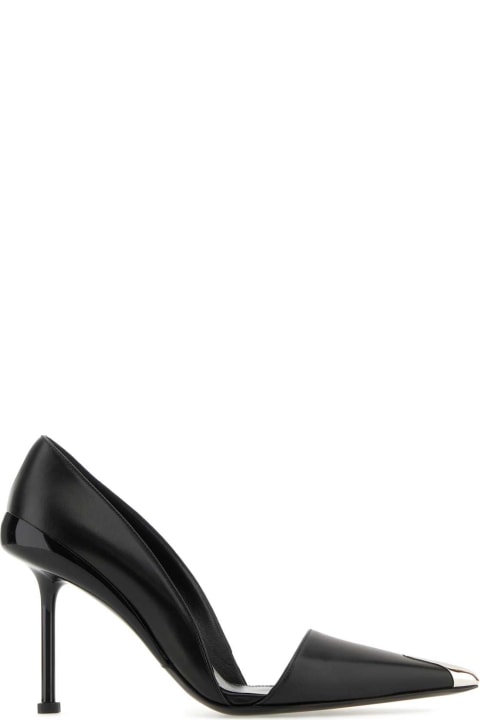 High-Heeled Shoes for Women Alexander McQueen Leather Pumps