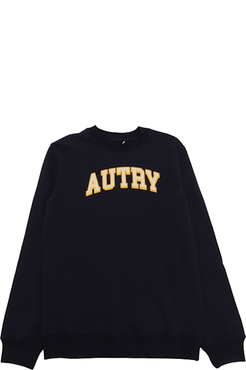 Autry قمصان بياقة دائرية وقمصان البولو لـ بنات Autry Sweatshirt Main Kids Jersey Blue