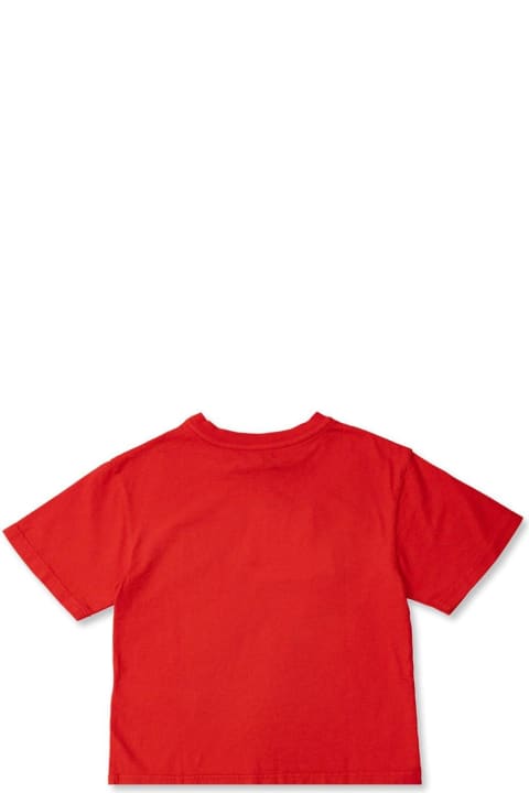 L'enfant Logo Printed Crewneck T-shirt