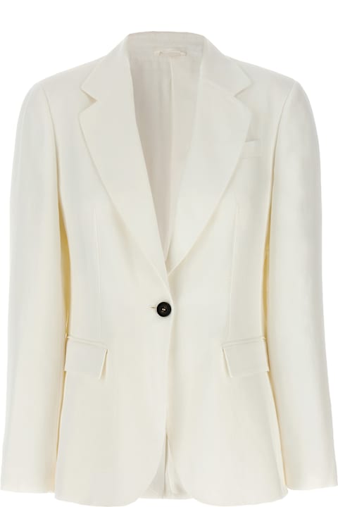 Coats & Jackets for Women Brunello Cucinelli Single-breasted Blazer
