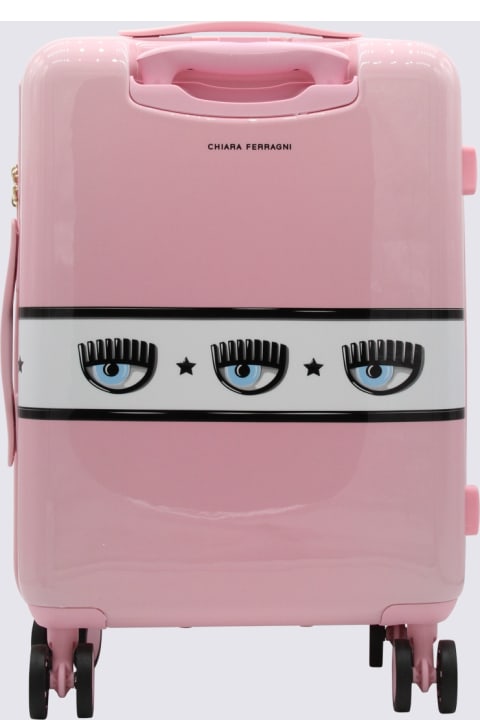 Chiara Ferragni Backpacks for Women Chiara Ferragni Pink Cabin Suitcase