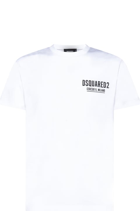 Dsquared2 for Men Dsquared2 Logo Printed Crewneck T-shirt