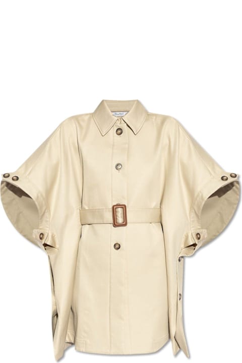 Max Mara Sale for Women Max Mara Agape Belted Poncho