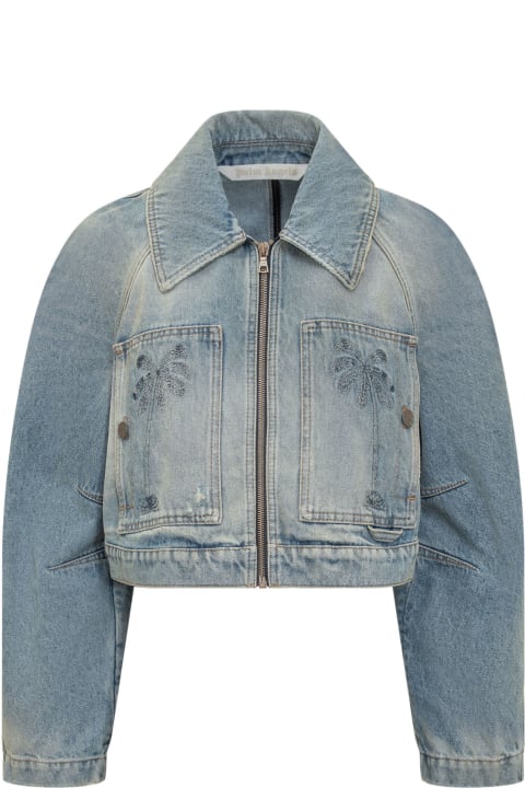 Homeware Palm Angels Denim Paris Jacket