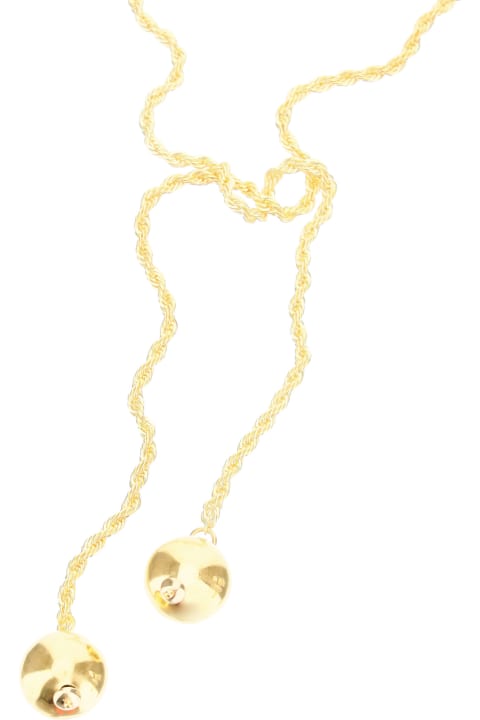 Chain Necklace With Balls