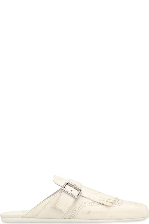 Sale for Women Prada Shuffle Leather Mules