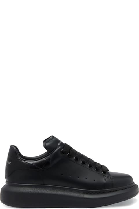 Shoes for Women Alexander McQueen Oversized Leather Sneakers