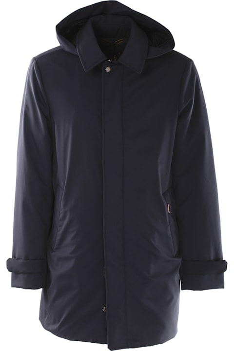 Moorer لـ Men Moorer Moorer Coats Blue