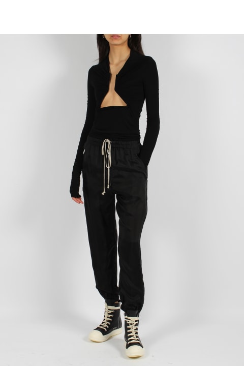 Rick Owens Fleeces & Tracksuits for Women Rick Owens Satin Track Pant
