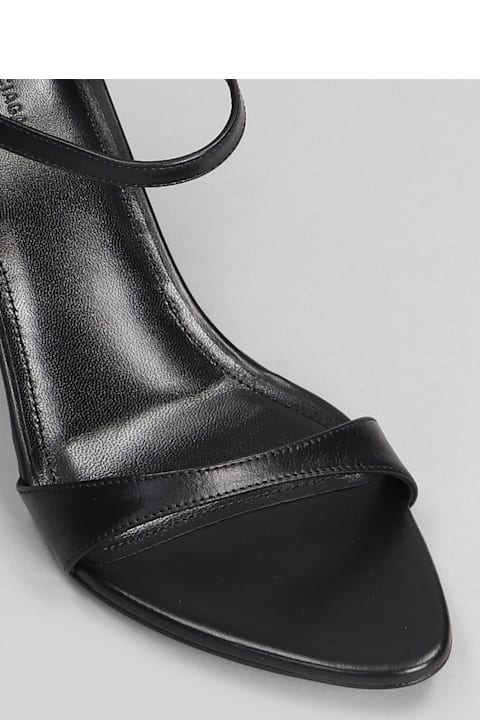 【送料&関税込】Balenciaga Honey Sandals In Black Leather Balenciaga Honey Sandals In Black Leather | italist, ALWAYS