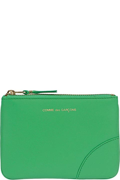 Comme des Garçons Wallet Bags for Men Comme des Garçons Wallet Logo Detailed Purse