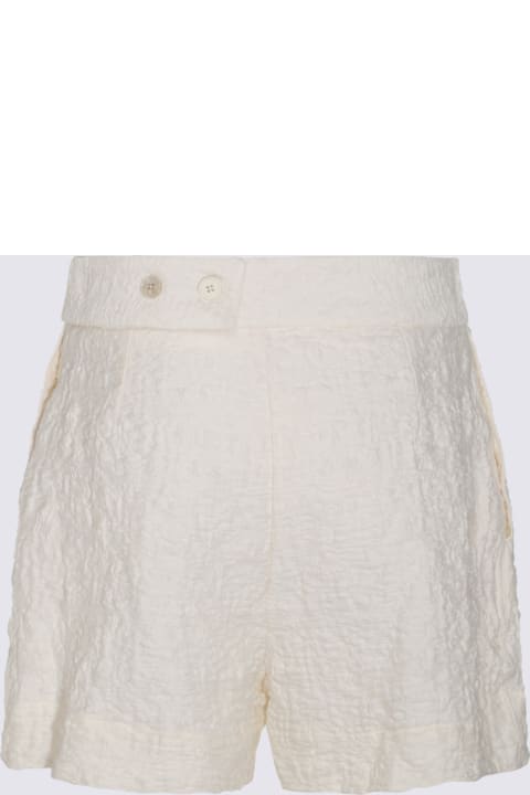 Jil Sander Pants & Shorts for Women Jil Sander Porcelain Cotton Shorts