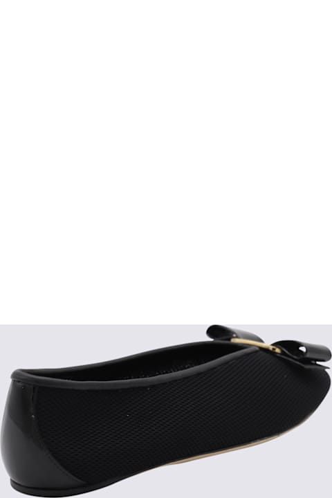 Ferragamo for Women Ferragamo Black Vanna Flats