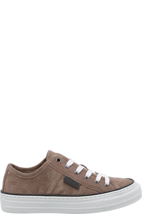 Brunello Cucinelli Suede Sneakers