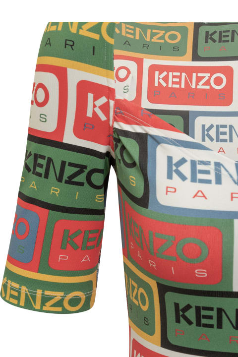 【関税&送料込】Kenzo Bodycon Dress Kenzo Labels Kenzo Bodycon Dress ' Labels' | italist
