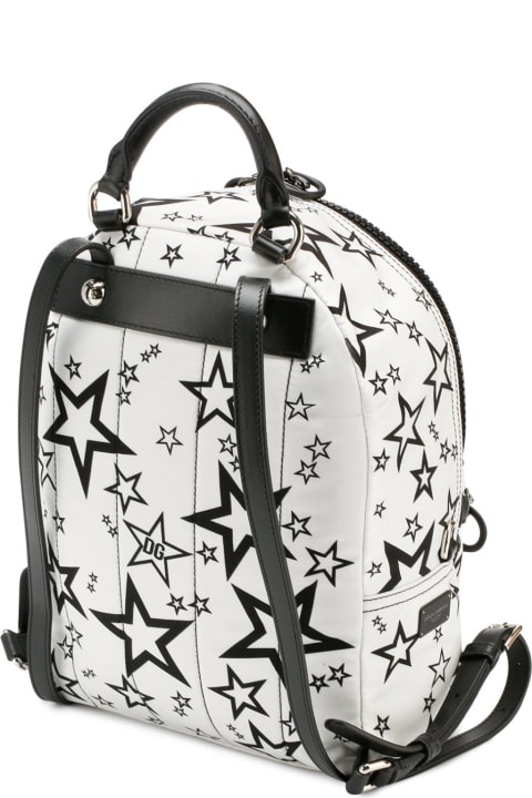 Backpacks for Women Dolce & Gabbana Stars Print Backpack