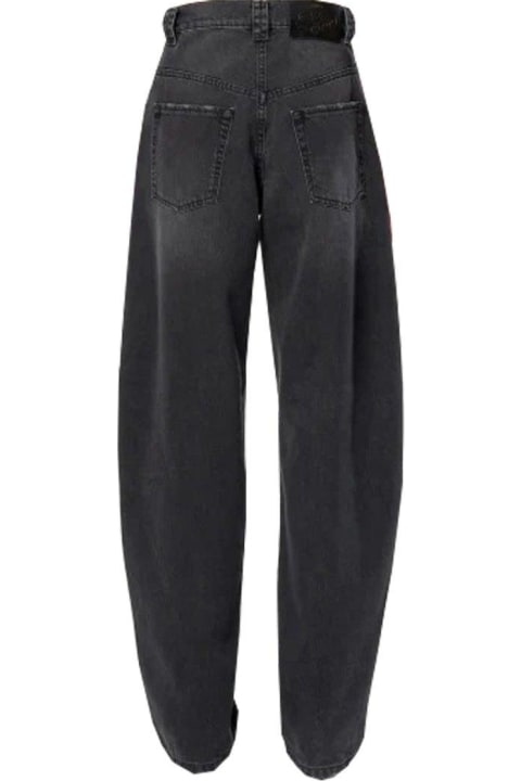 ウィメンズ新着アイテム Pinko Logo-patch Wide-leg Jeans