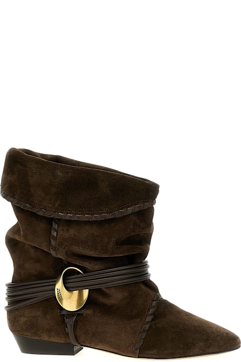 Isabel Marant Boots for Women Isabel Marant 'sellen' Ankle Boots