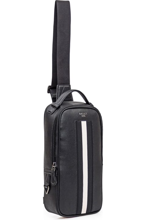 Bags for Men Bally Leather Backpack