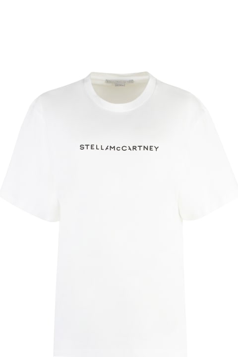 Fashion for Women Stella McCartney Organic Cotton T-shirt Logo