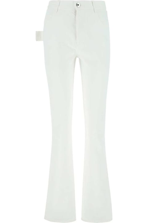 Fashion for Women Bottega Veneta White Denim Jeans