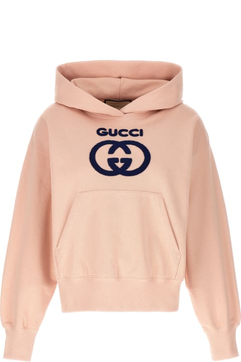 Fleeces & Tracksuits for Women Gucci Logo Hoodie