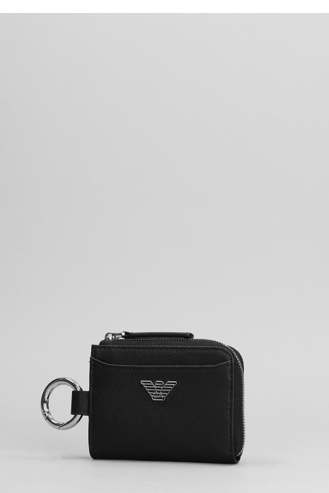 メンズ Emporio Armaniのキーリング Emporio Armani Wallet With Keyring