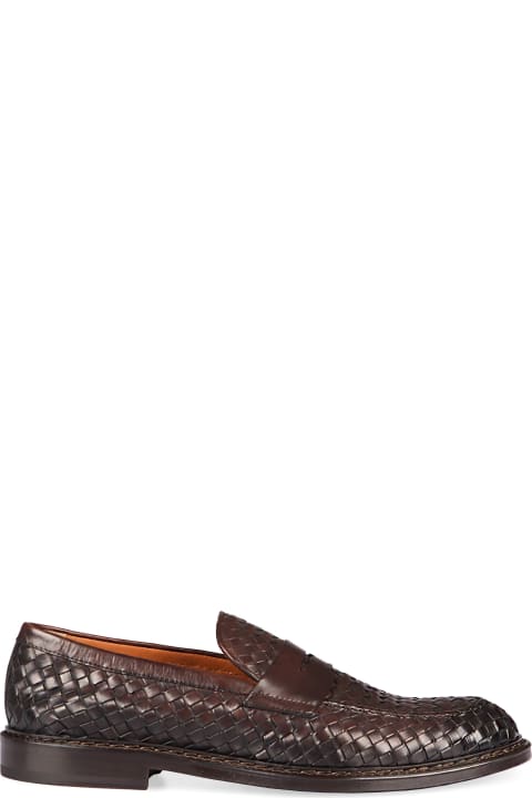 Doucal's Loafers & Boat Shoes for Men Doucal's Straw Leather Loafers