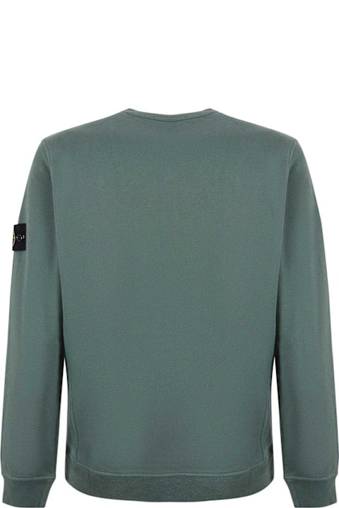 Stone Island Clothing for Men Stone Island Compass Patch Crewneck Sweatshirt