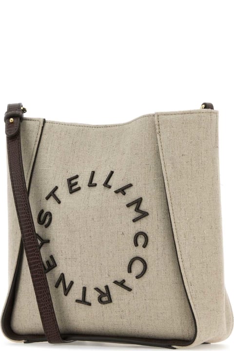 Stella McCartney for Women Stella McCartney Cappuccino Canvas Crossbody Bag