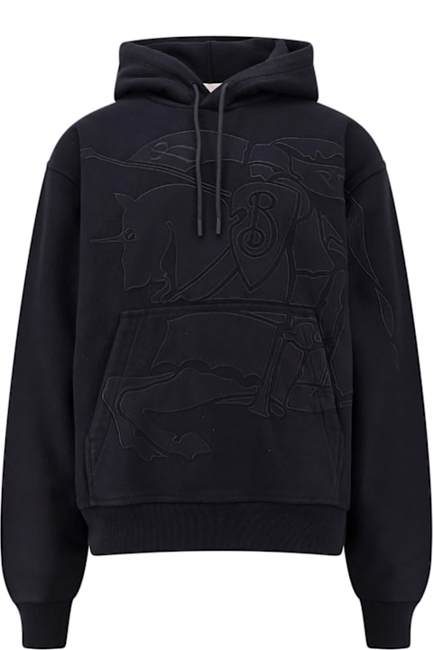 Homeware Burberry Black Cotton Sweatshirt