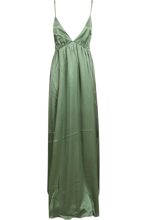 Dresses for Women Zimmermann Sleeveless Satin Slip Maxi Dress