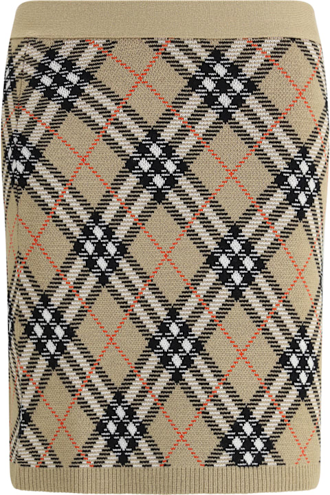 Burberry for Women Burberry Archivio Check Miniskirt