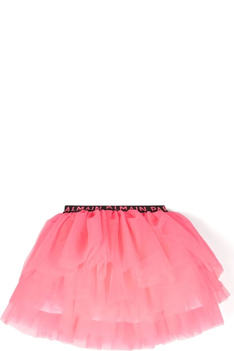 Bottoms for Girls Balmain Balmain Skirts Pink