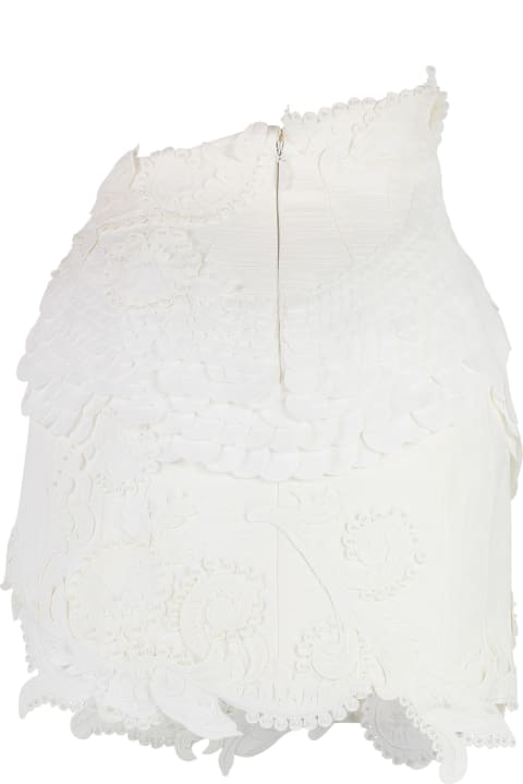 Clothing for Women Zimmermann Tama Asymmetric Miniskirt