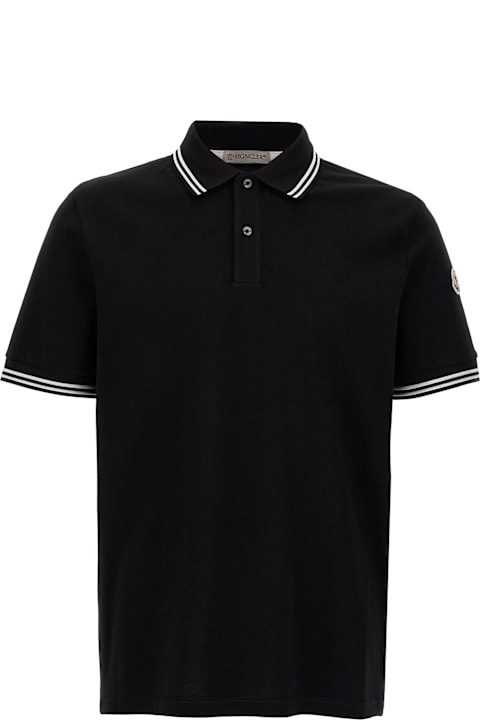 Clothing for Men Moncler Logo Polo Shirt