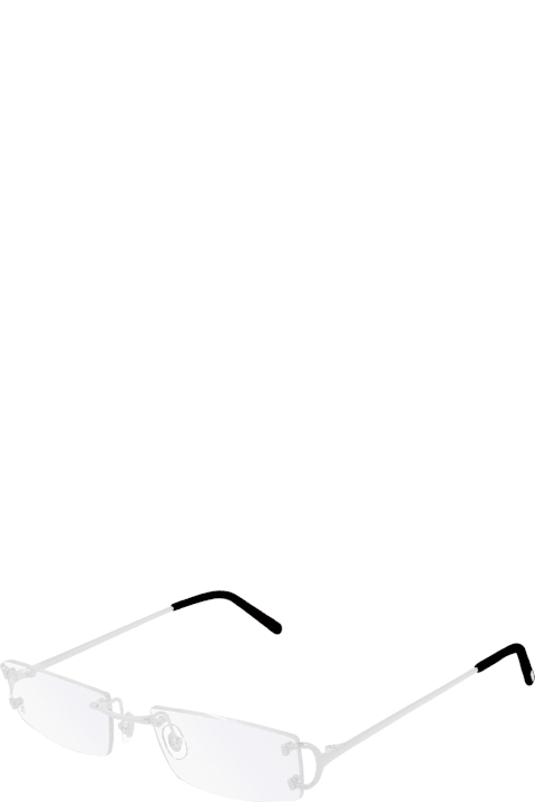 Cartier Eyewear for Kids Cartier Eyewear Décor C De Cartier Ct0092o-002 - Silver Rx Glasses