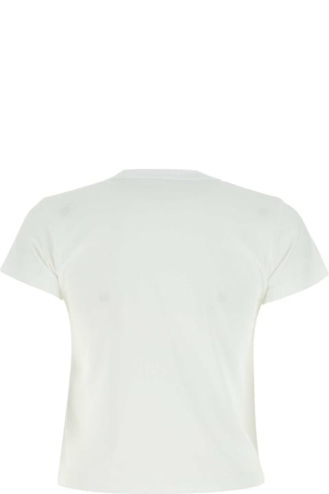ウィメンズ新着アイテム T by Alexander Wang White Cotton T-shirt