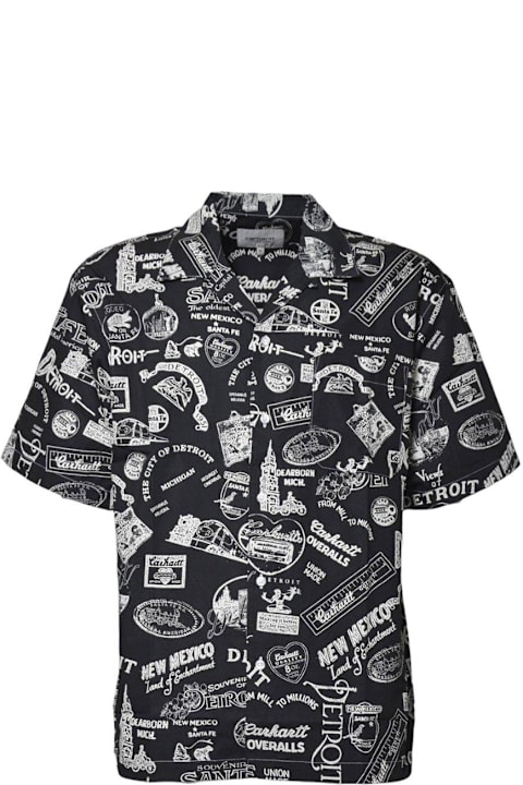 Carhartt for Men Carhartt Pattern-printed Short-sleeved Shirt