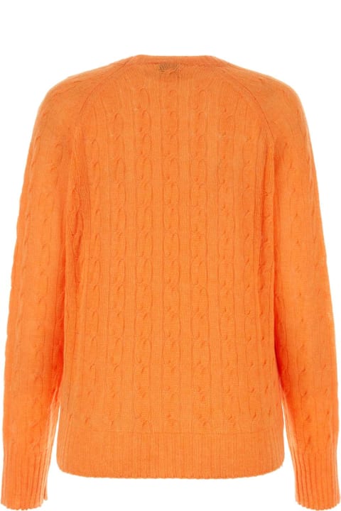 ウィメンズ新着アイテム Etro Orange Cashmere Sweater