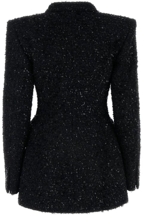 ウィメンズ Balenciagaのコート＆ジャケット Balenciaga Tweed Button-up Jacket