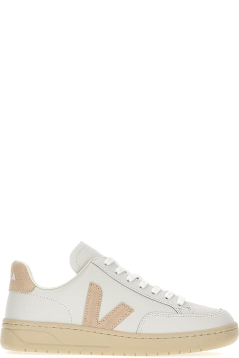 Veja Sneakers for Women Veja White Leather V-12 Sneakers