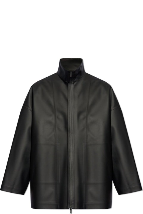 Fear of God Coats & Jackets for Men Fear of God High-neck Zipped Jacket