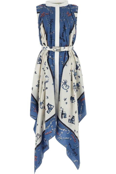 Clothing for Women Fendi Printed Satin Dress