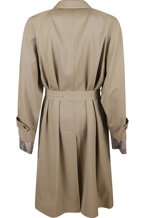 Coats & Jackets for Women Maison Margiela Tie-waist Layered Coat
